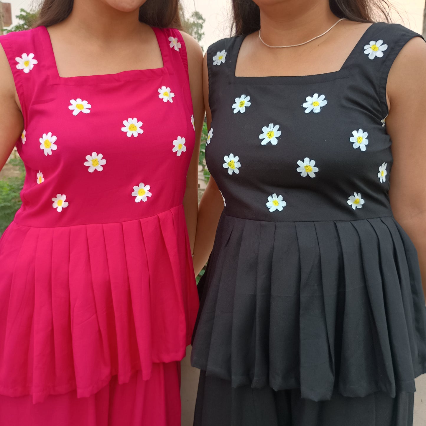 Hand-painted cordset - cute and charming