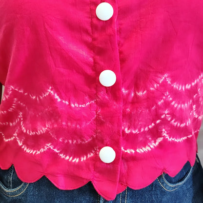 Tie And Dye Stylish Cotton Top
