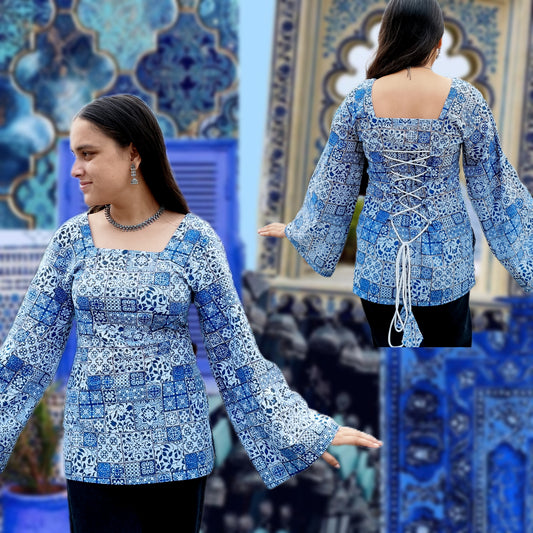 Islamic print  Short Kurti